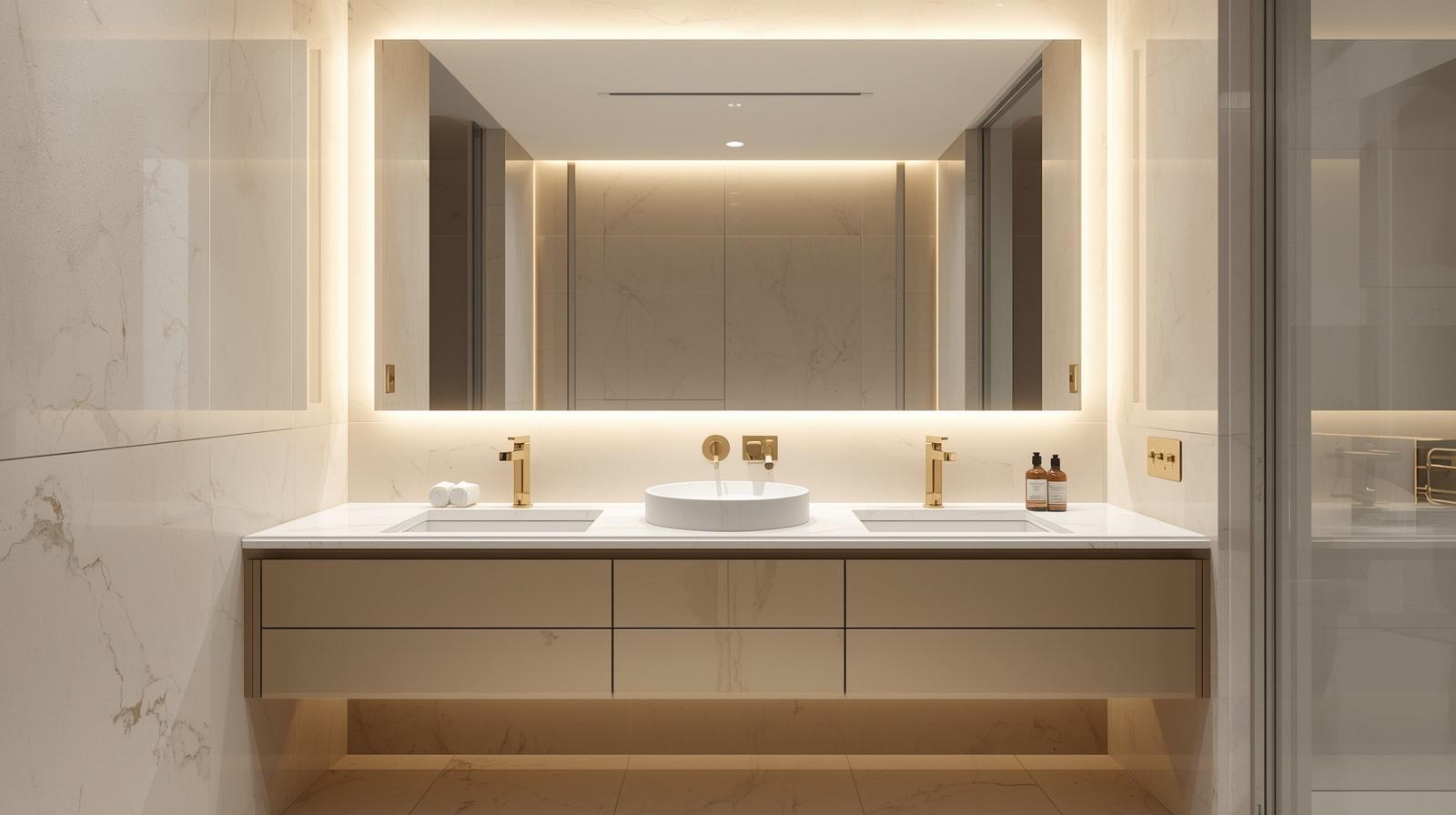 8 Bathroom Vanity Top Design Ideas Using Quartz for Malaysian Homes 1 Bathroom Vanity Top Design Ideas 02