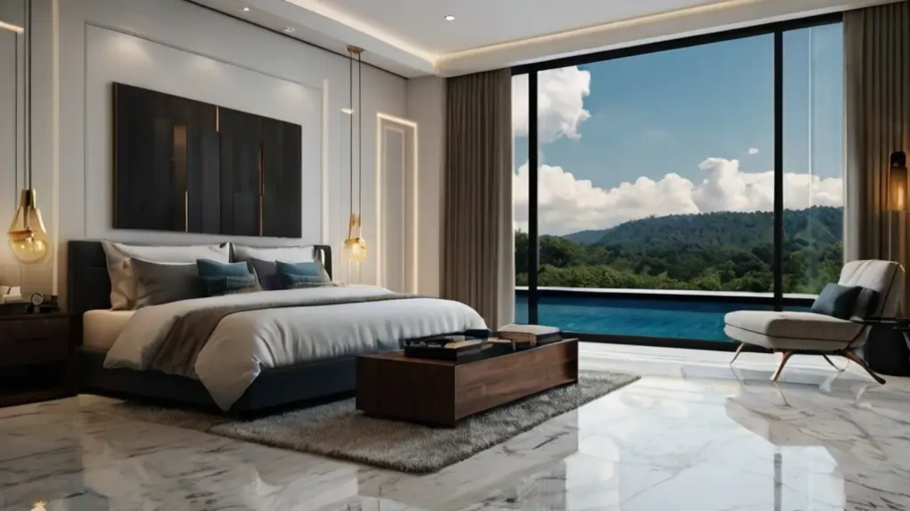 Modern Interior Design Solid Surface Malaysia Bedroom