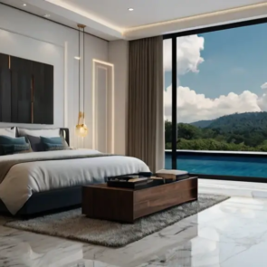 Modern Interior Design Solid Surface Malaysia Bedroom