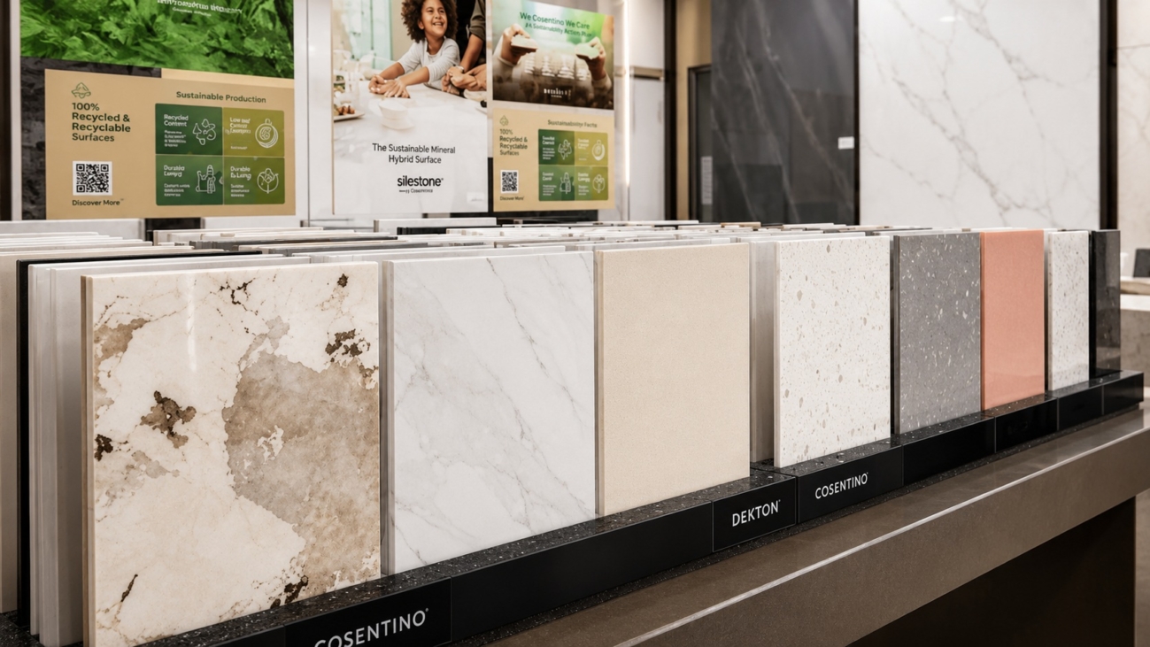 countertop fabrication process for Malaysian kitchen stone countertop