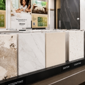 countertop fabrication process for Malaysian kitchen stone countertop