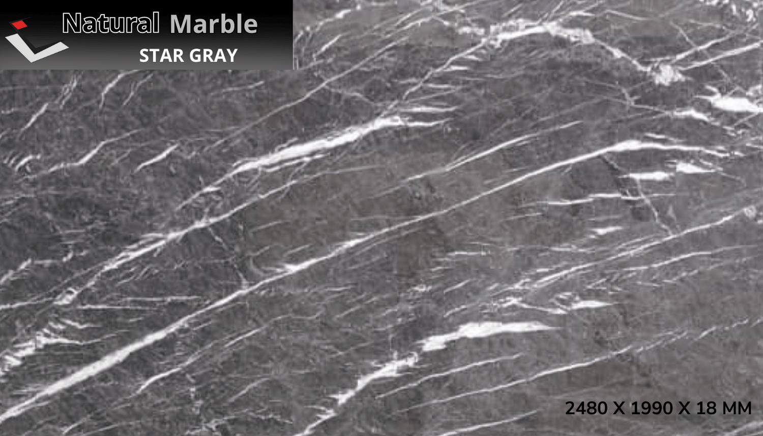Natural Marble Stone - Star Gray