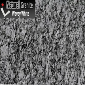 Natural Granite Stone - Wavey White