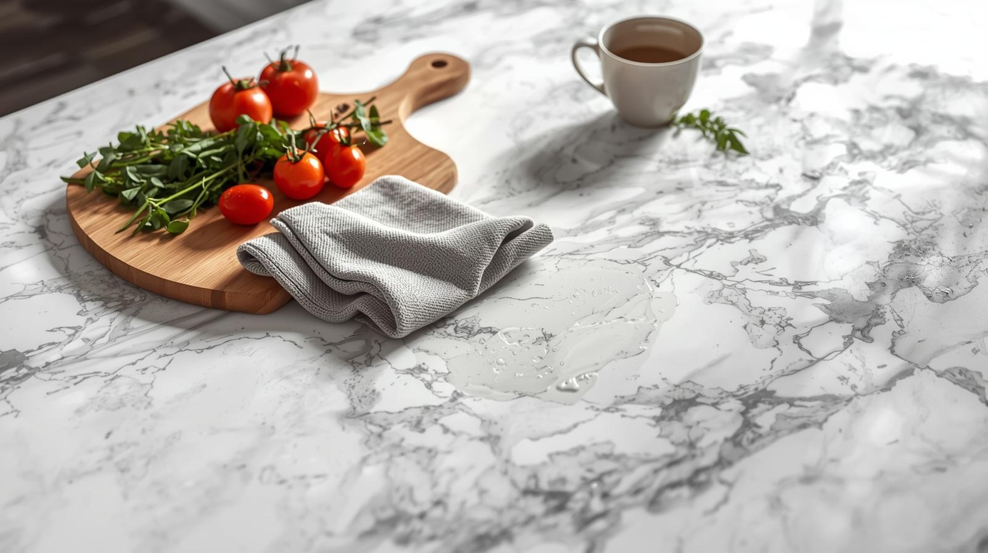 Just 5 days to a luxury kitchen upgrade! 3 Website Blog white quartz kitchen countertop 01 2